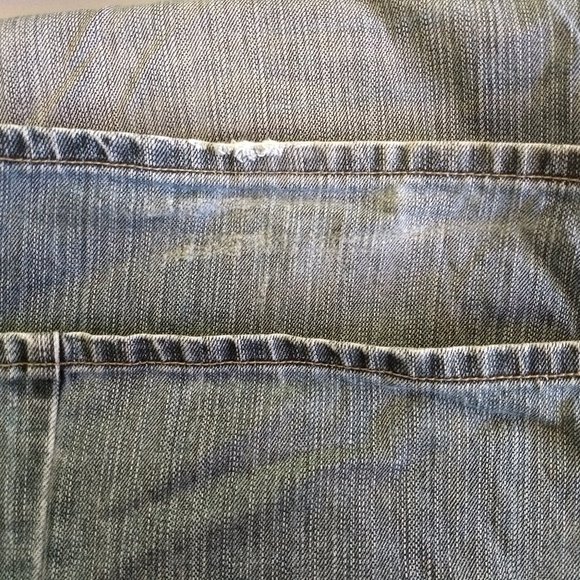 Levi's 569 dark wash loose straight jeans 44 x 32 - Picture 8 of 13